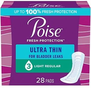 2 NWT Poise Ultra Thin Incontinence/Bladder Control Pads